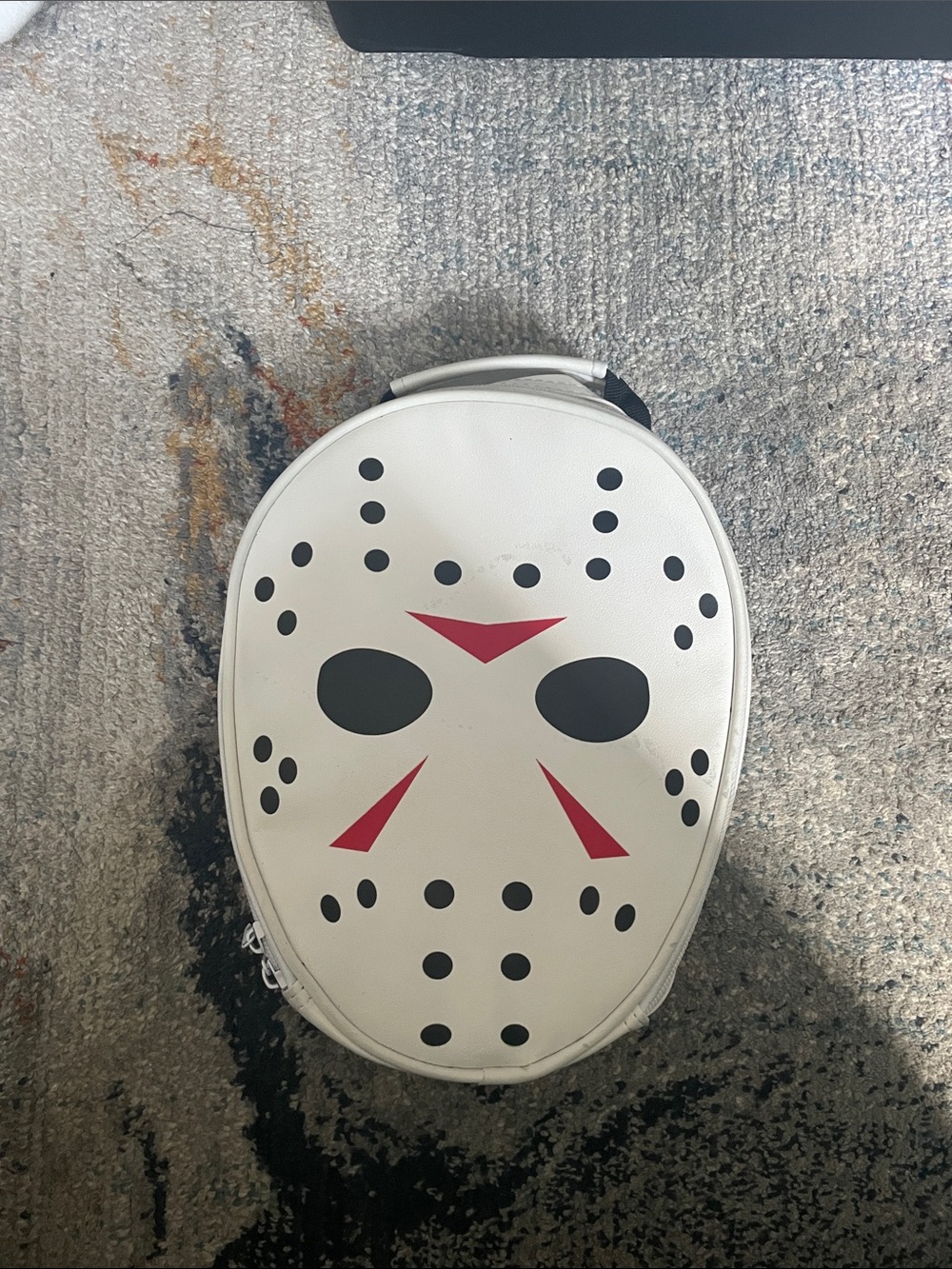 Bioworld Jason White Hockey Mask Lunch Bag